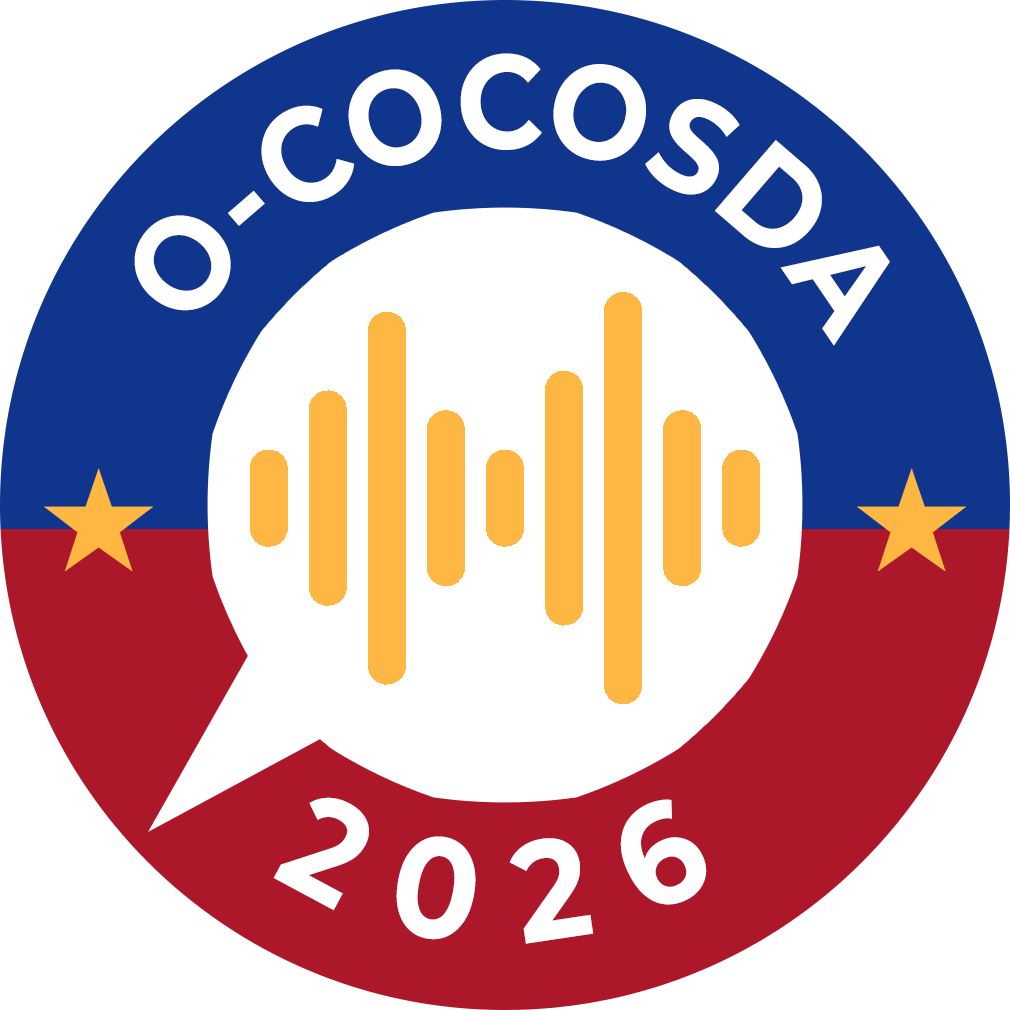 O-COCOSDA 2026 logo